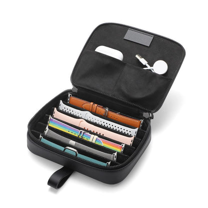 Leather Apple Watch Band Storage Case