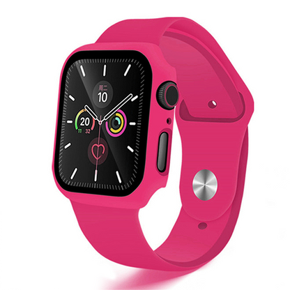 Silicone Band & Screen Protector for Apple Watch