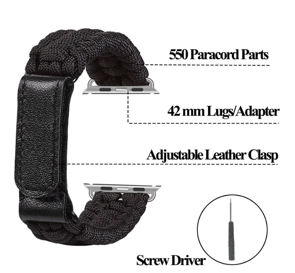 Paracord Band for Apple Watch